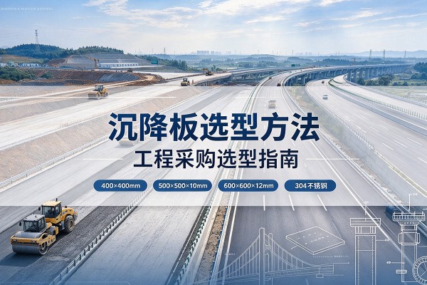 东丰沉降板选择方法