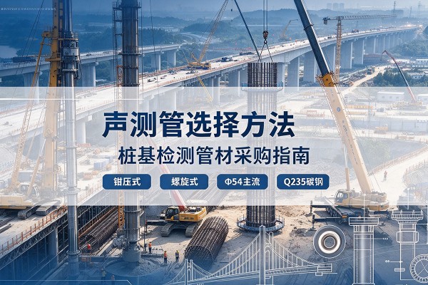 东丰声测管选型标准