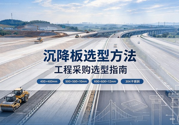 东丰沉降板选择方法